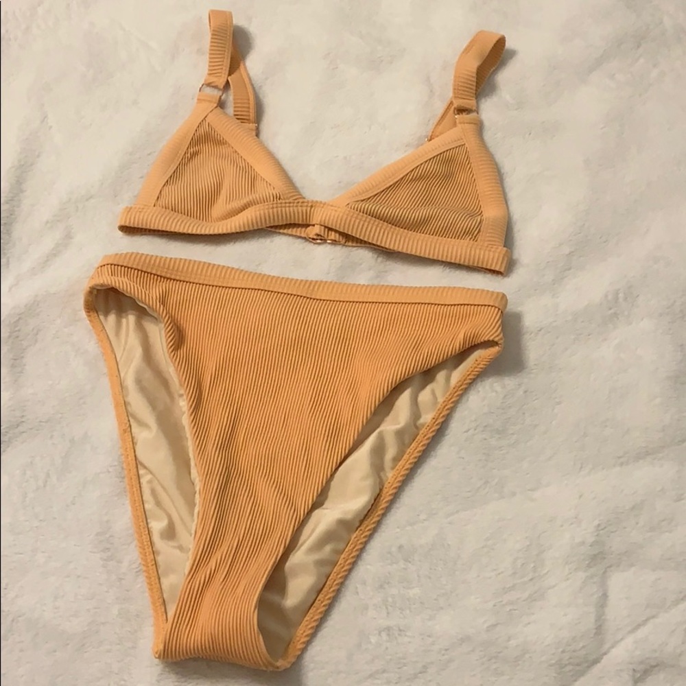 PACSUN LA HEARTS MATCHING BIKINI SET!!